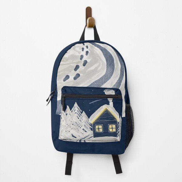 Item preview, “Footsteps in the Snow” winter scene designed and sold by Inky-elinky.