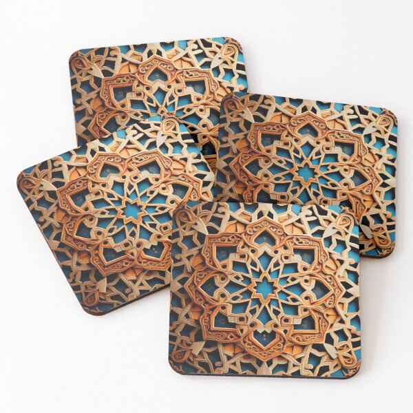 Item preview, Detailed Moroccan Pattern Digital Painting designed and sold by CodeAndColors.