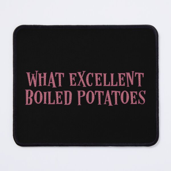 Item preview, Mr. Collins Loves Potatoes and So Do I (Mauve) designed and sold by spookyhobbit.