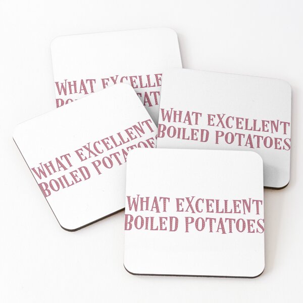 Item preview, Mr. Collins Loves Potatoes and So Do I (Mauve) designed and sold by spookyhobbit.