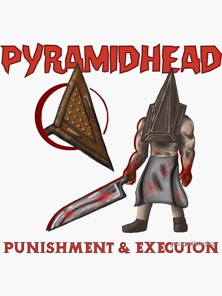 Pyramid Head Sticker for Sale by eriowos