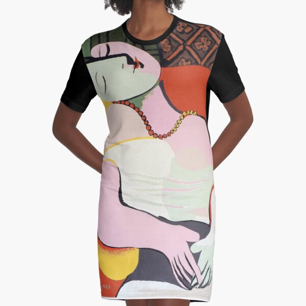 Le Rêve ( "The Dream")- Pablo Picasso Graphic T-Shirt Dress