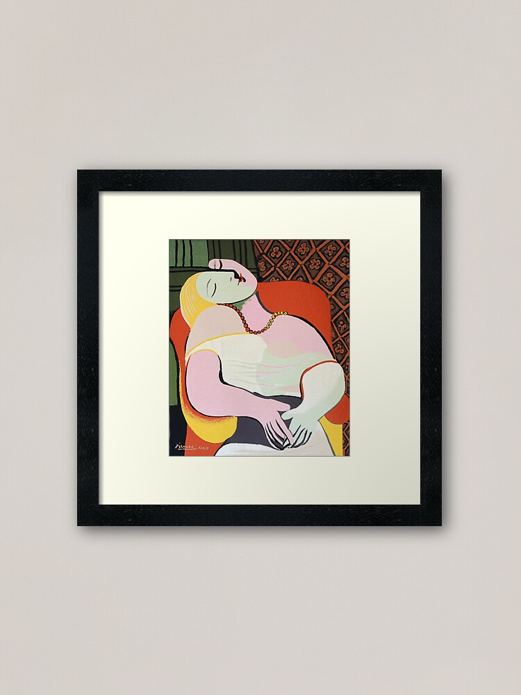 Alternate view of Le Rêve ( "The Dream")- Pablo Picasso Framed Art Print