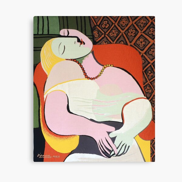 Le Rêve ("El sueño") - Pablo Picasso Lienzo