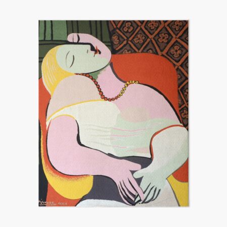 Le Rêve ("Le Rêve") - Pablo Picasso Impression rigide