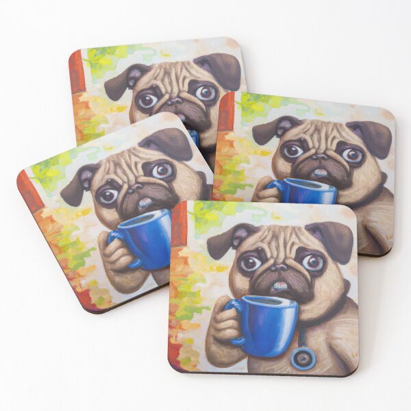 Item preview, Coffee Time Dog No.1 designed and sold by BLACKSUN-SHOP.