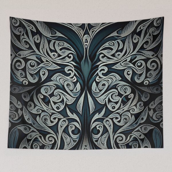 Item preview, Enchanted Line Pattern Digital Painting designed and sold by CodeAndColors.