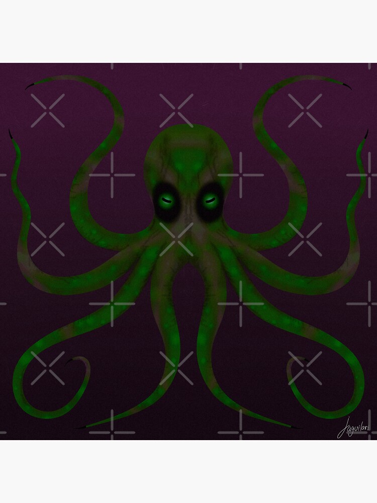 "mr octopus" Sticker for Sale by Jaguilari Redbubble