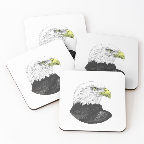 Item preview, Bald Eagle Realistic sketch designed and sold by howdoyouduke.