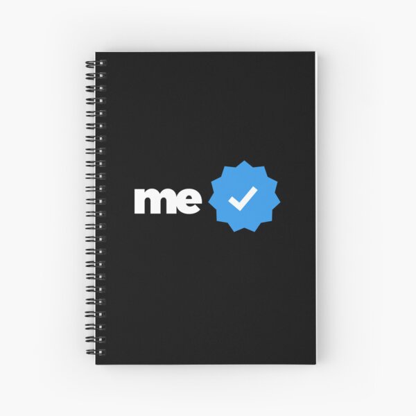 Verified by Myself Spiral Notebook