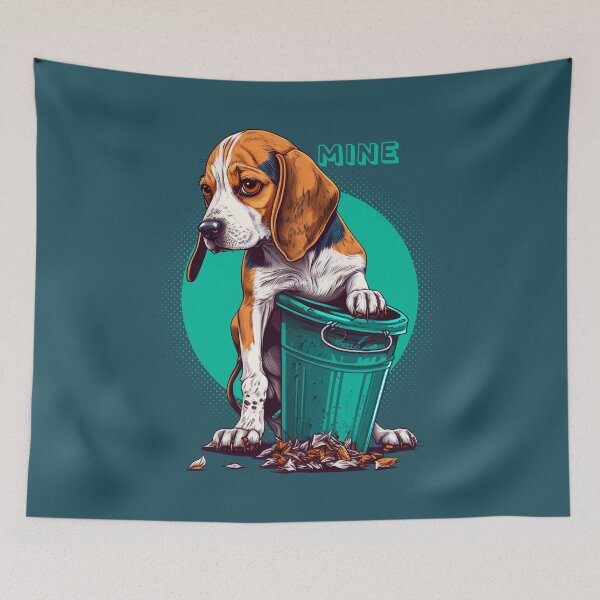 Item preview, Funny Beagle Puppy designed and sold by Bondoboxy.