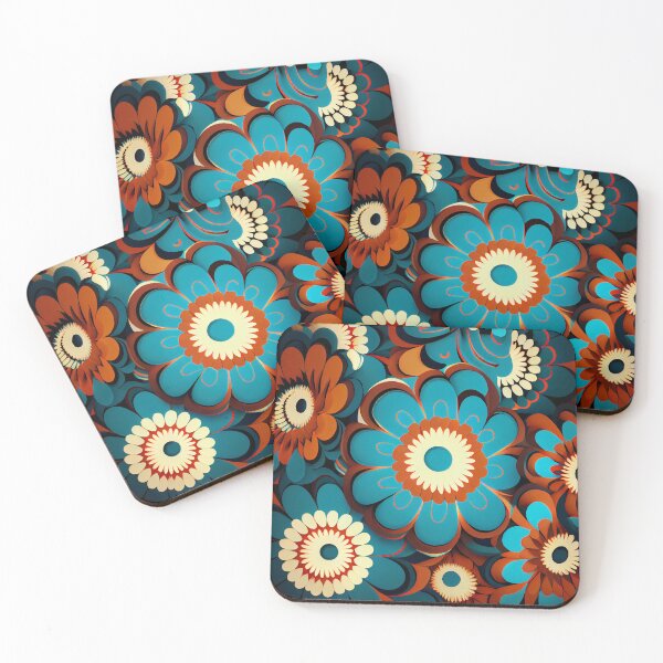 Item preview, Explosive Simple Floral Pattern Digital Painting designed and sold by CodeAndColors.
