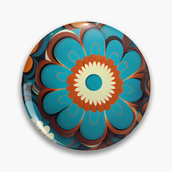 Item preview, Explosive Simple Floral Pattern Digital Painting designed and sold by CodeAndColors.