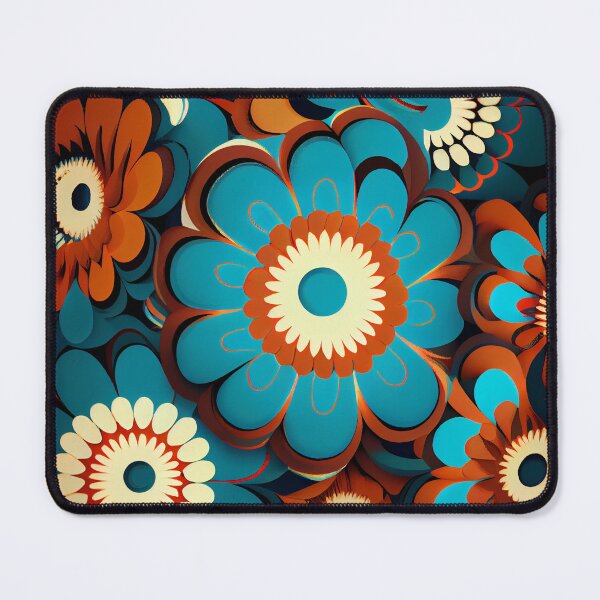 Item preview, Explosive Simple Floral Pattern Digital Painting designed and sold by CodeAndColors.