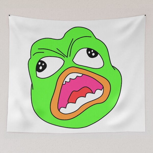 Item preview, Pepe Fuuu designed and sold by TheMemesLord.