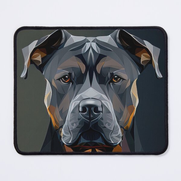 Item preview, Vector pitbull face design designed and sold by RK - Shop.
