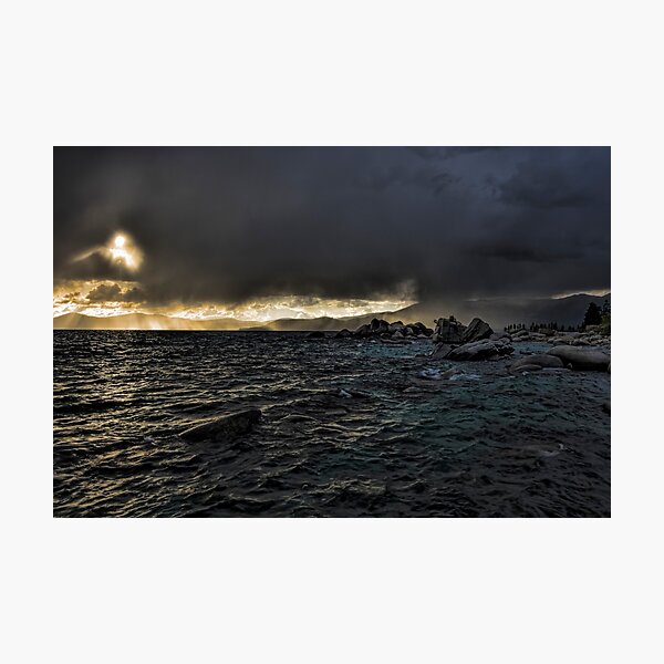 Lake Tahoe Drama Photographic Print