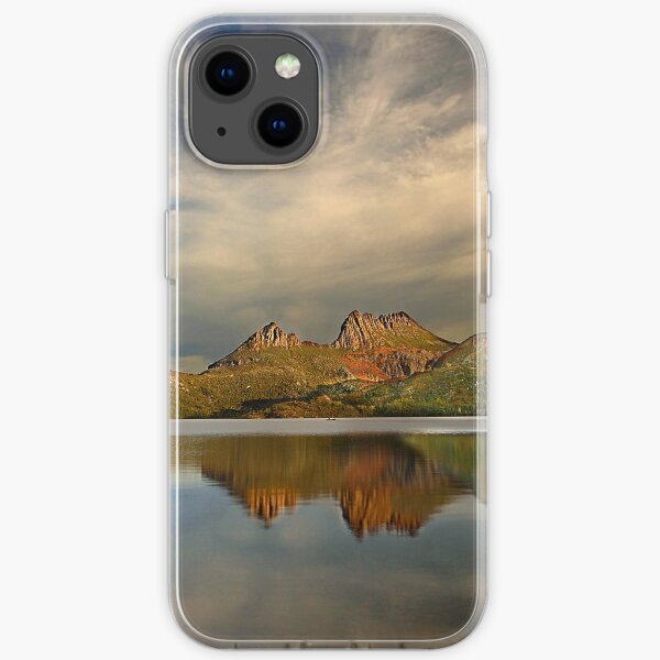 Afternoon light, Dove Lake iPhone Soft Case