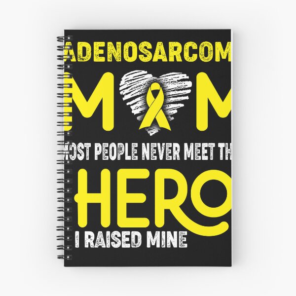 Item preview, Adenosarcoma MOM Most People Never Meet Their HERO I Raised Mine designed and sold by Tifrop.