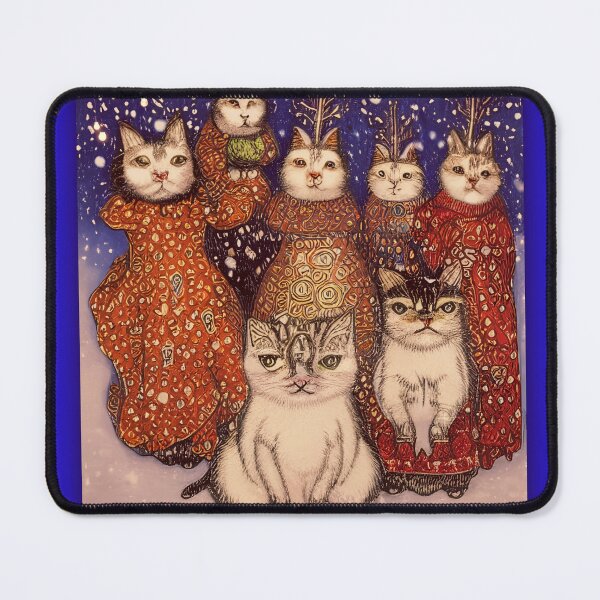 Item preview, Meow-Meow Merrily Along designed and sold by Lisa Marie Mercer.