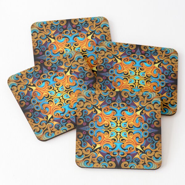 Item preview, Brilliant Coarse Eclectic Pattern Digital Painting designed and sold by CodeAndColors.