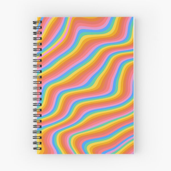 Item preview, Psychedelic Ripple Rainbow designed and sold by STUDIO MORE Los Angeles.