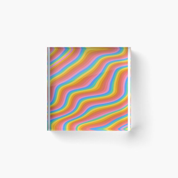 Item preview, Psychedelic Ripple Rainbow designed and sold by STUDIO MORE Los Angeles.