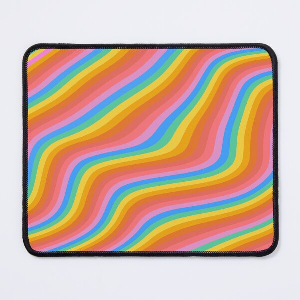 Item preview, Psychedelic Ripple Rainbow designed and sold by STUDIO MORE Los Angeles.