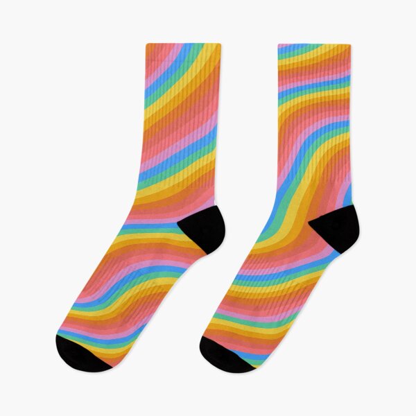 Item preview, Psychedelic Ripple Rainbow designed and sold by STUDIO MORE Los Angeles.