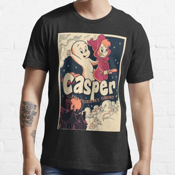 Vintage Casper T-Shirt / Size: L / Cartoon Movie Reprint 90s Ghost Disney