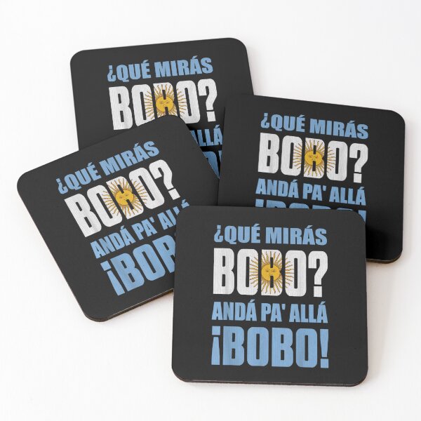 Item preview, qué mirás bobo, andá pa' allá funny speech designed and sold by SweetbeStore.