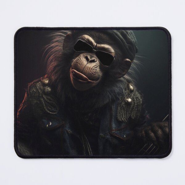 Item preview, Monkey rock star designed and sold by GOODARTENOON.