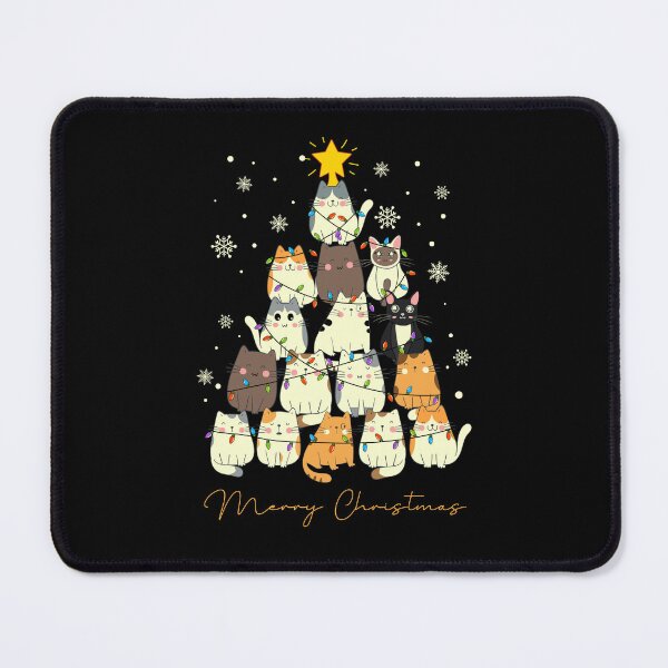 Item preview, Cute cat merry christmas designed and sold by YAKA-CLOTHING.