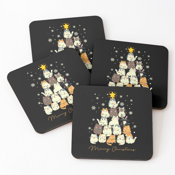 Item preview, Cute cat merry christmas designed and sold by YAKA-CLOTHING.