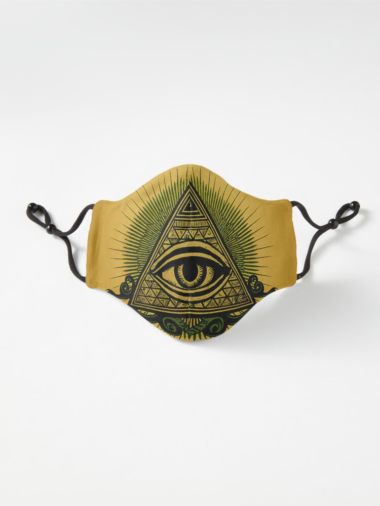 Thumbnail 2 of 7, Mask, The All Seeing Eye Has Come For Us! designed and sold by masukomi.