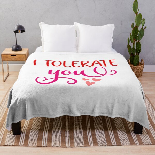 Item preview, I Tolerate You - Funny Valentines Day designed and sold by younghopes.