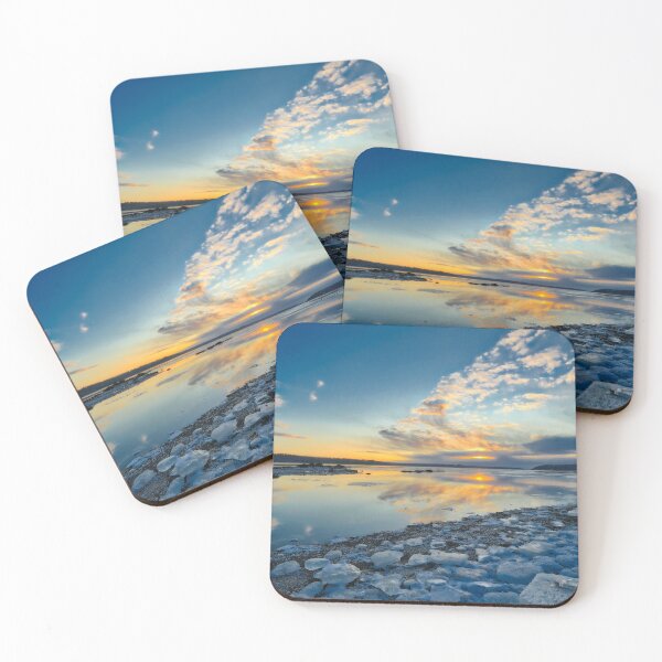 Item preview, Sunset Over a Icy Lake designed and sold by Taceo10.