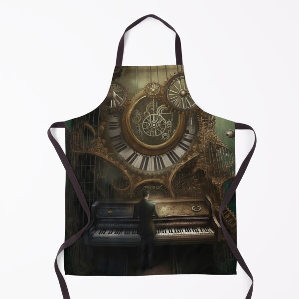 Item preview, Man Standing at A Giant Complex Piano designed and sold by Daniel Leighton.