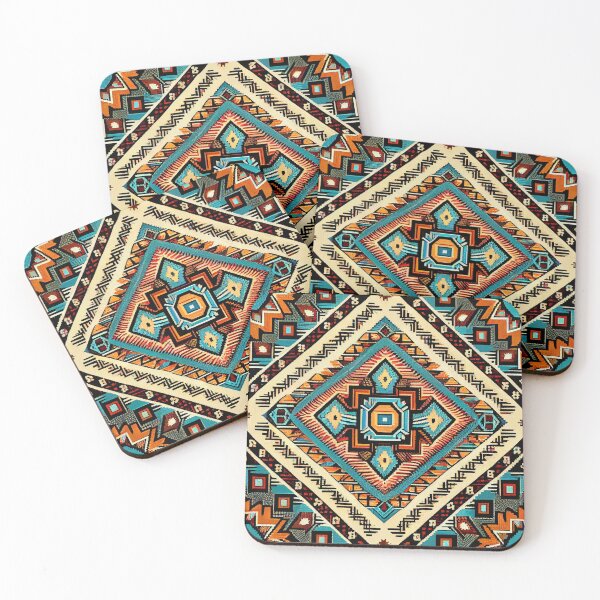 Item preview, Beautiful Divine Southwestern Pattern Digital Painting designed and sold by CodeAndColors.