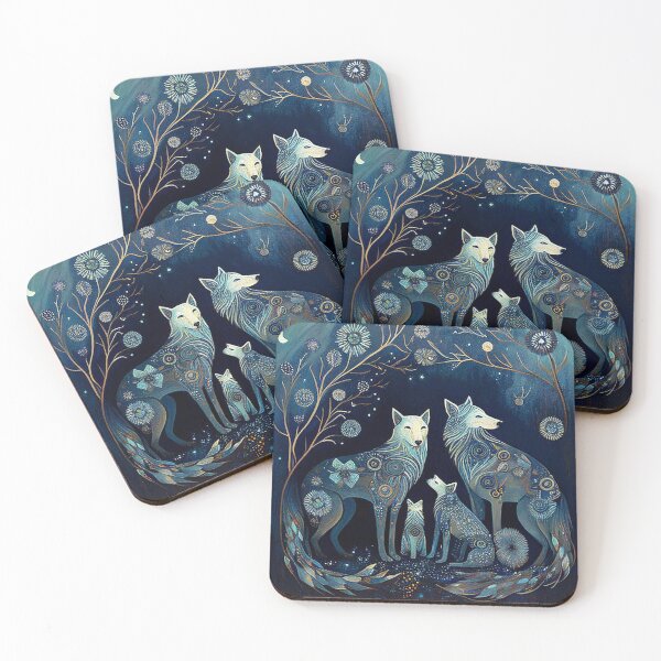 Item preview, Magical Wolf Family  designed and sold by Susan  Gallagher.