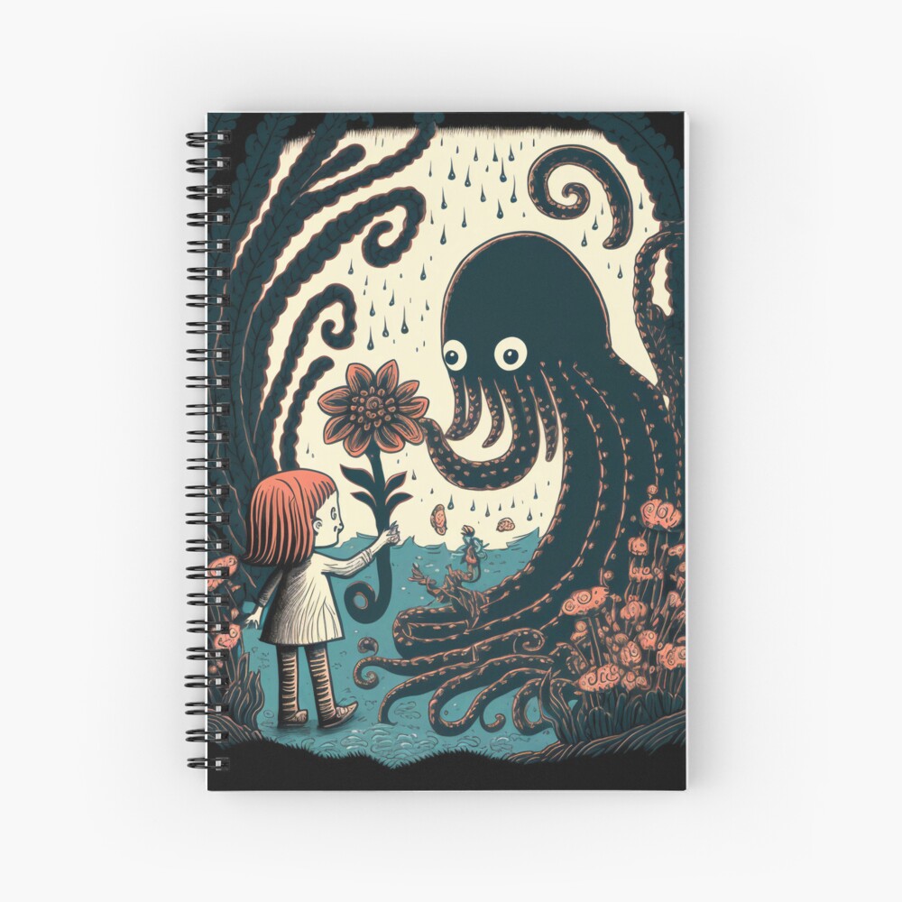 Item preview, Spiral Notebook designed and sold by masukomi.