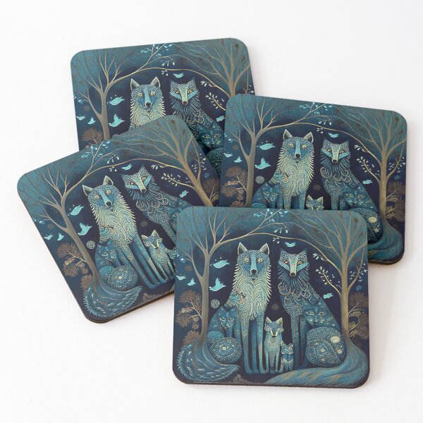 Item preview, Wolf Family  designed and sold by Susan  Gallagher.