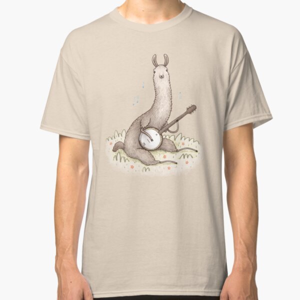 Banjo Llama Classic T-Shirt