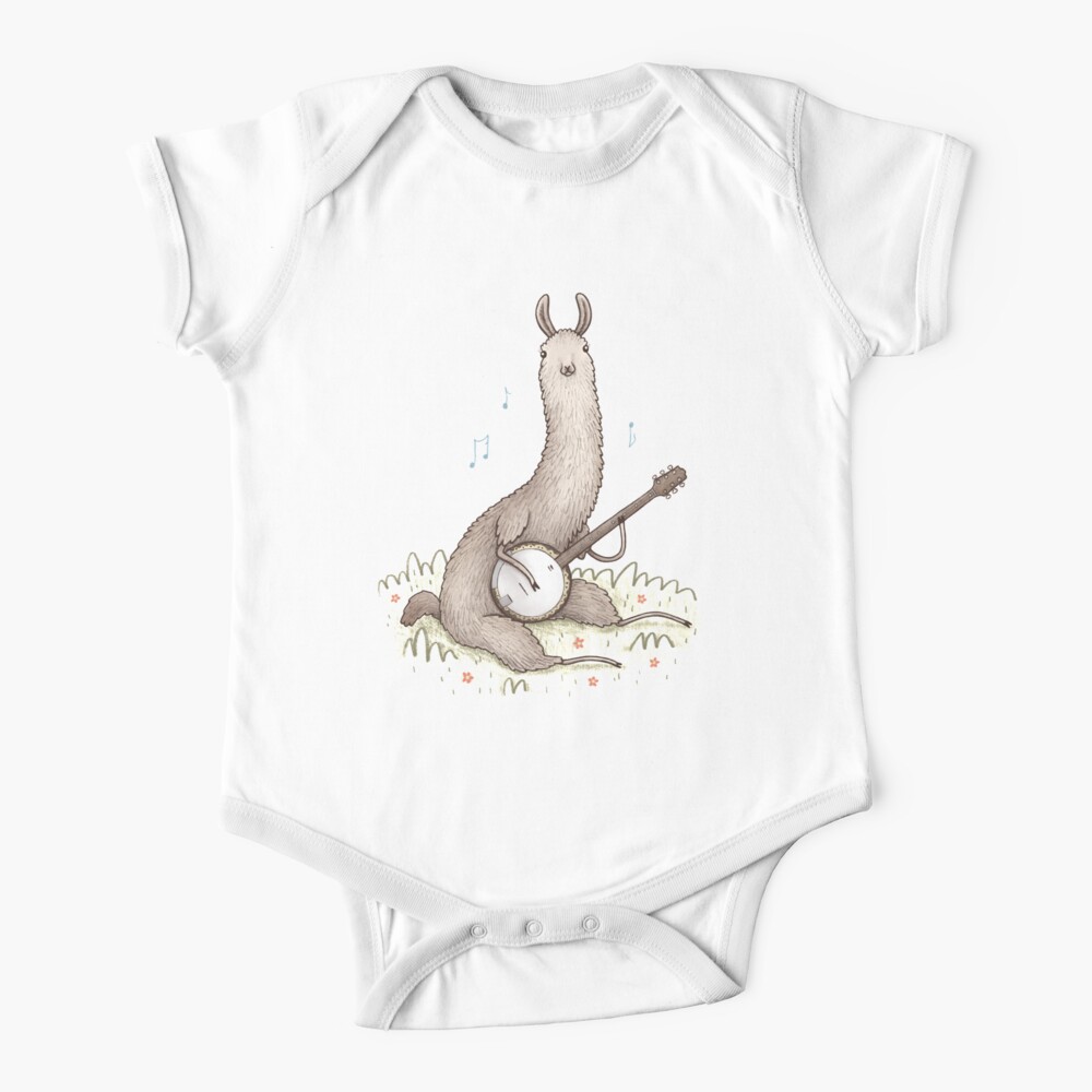 Banjo Llama Baby One-Piece