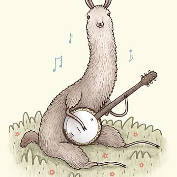 Artwork thumbnail, Banjo Llama by SophieCorrigan