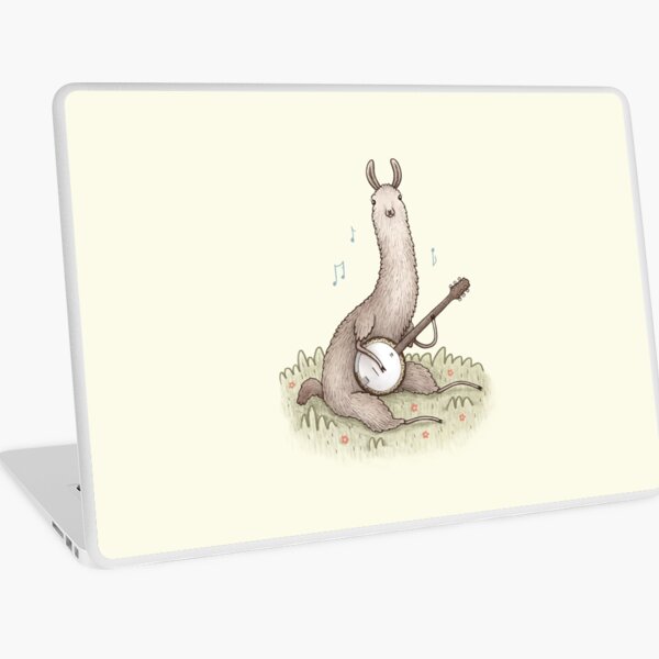 Banjo Llama Laptop Skin