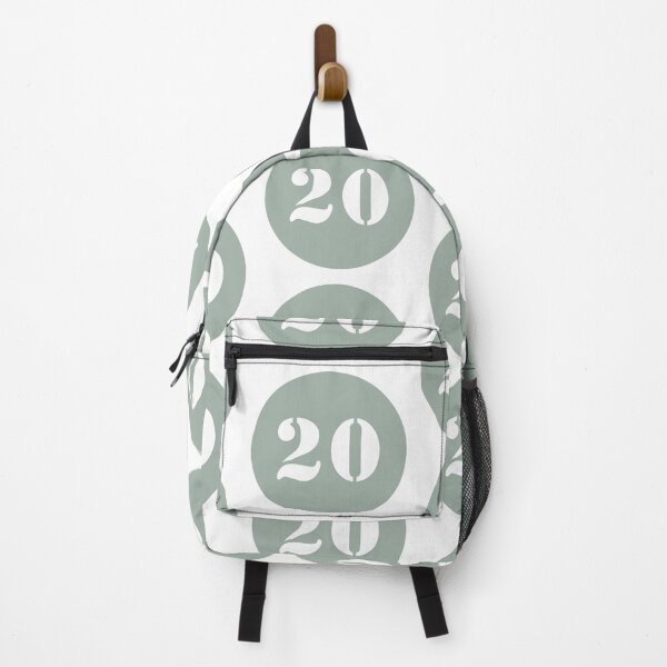 Item preview, Number Twenty (20) in Olive Green Circle designed and sold by Ching Teoh.