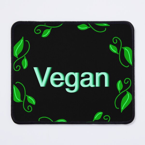 Item preview, Pro Vegan, black background designed and sold by Osher-BioArt.