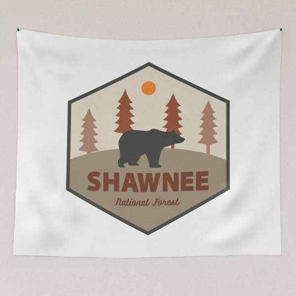 Artikelvorschau, Shawnee National Forest Bear entworfen und verkauft von Esskay Designs.