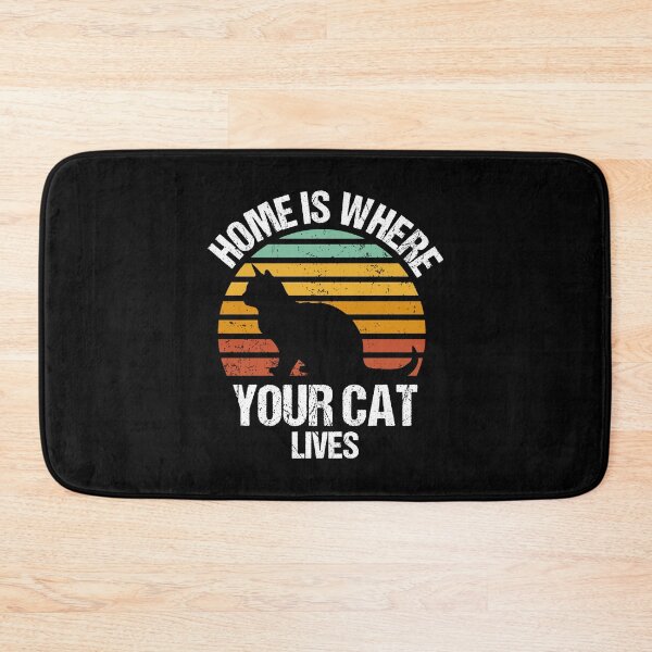 Item preview, Home Is Where Your Cat Lives designed and sold by aliceoutline.